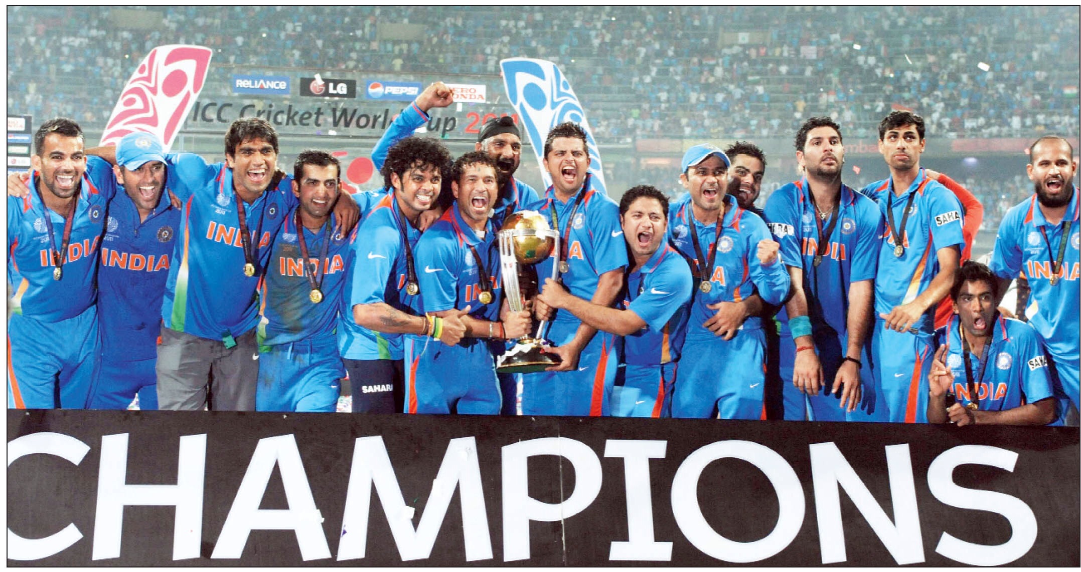 2011 ICC ODI World Champions